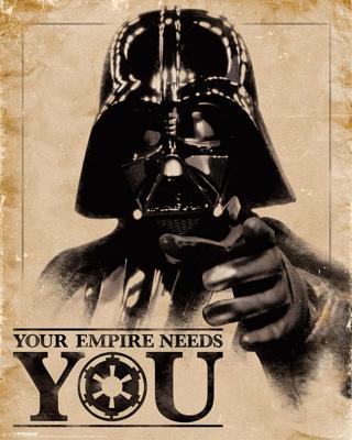 Poster Star Wars - Classic Your Empire Needs You 40x50cm Poster Star Wars - Classic Your Empire Needs You 40x50cm