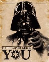 Poster Star Wars - Classic Your Empire Needs You 40x50cm - thumbnail