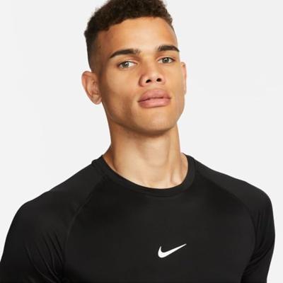 Nike Pro Dri-Fit Thermoshirt Heren Lange Mouw S - thumbnail