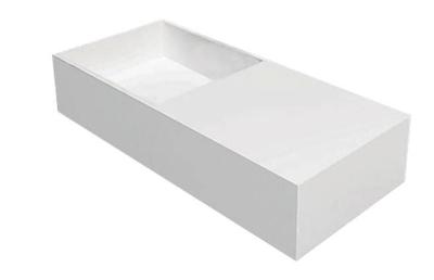 Best Design Wastafel N75 Just Solid 75X33X15 cm Best Design Wastafel N75 Just Solid 75X33X15 cm