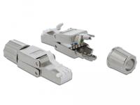 Delock 86476 RJ45-stekker Cat.6 STP zonder gereedschap - thumbnail