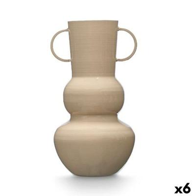 Vaas Gift Decor Bruin Ijzer Klot 17,5 x 30 x 16 cm (6 Stuks)