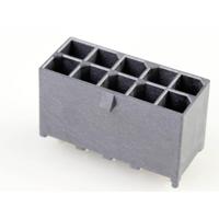 Molex 1720650310 Female header, inbouw (standaard) Totaal aantal polen: 10 Rastermaat: 5.70 mm Inhoud: 1 stuk(s) Tray - thumbnail