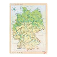 Goki houten lagenpuzzel duitsland, 98st. - thumbnail