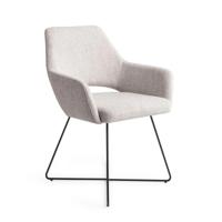 Jesper Home Eetkamerstoel 'Yanai' Cross Black, kleur Pigeon - thumbnail