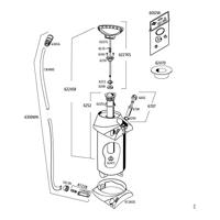 Mesto Vernevelspuit | inhoud 10 l | 3 bar NBR-pakking | gewicht 5 kg | 1 stuk - 3270W - 3270W - thumbnail
