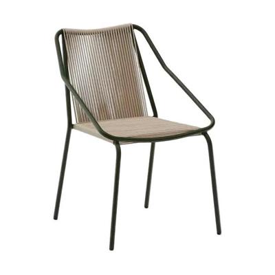 Kave Home Zivia tuinstoel Burgundy