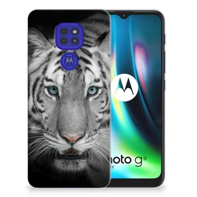 Motorola Moto G9 Play | E7 Plus | TPU Hoesje | Tijger