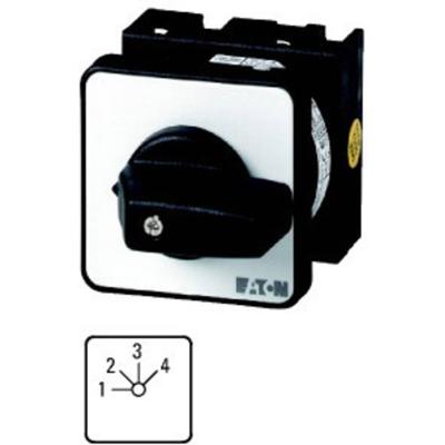 Eaton T0-4-8251/E Trapschakelaar Met schild 20 690 V 1 x 45 ° Zwart 1 stuk(s) Piece