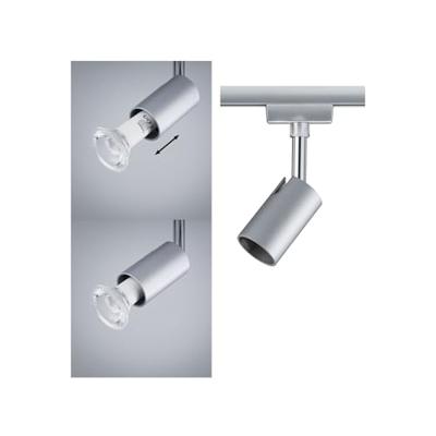 Paulmann Pure I 230V-railsysteem lamp URail GU10 10 W LED Chroom (mat), Chroom