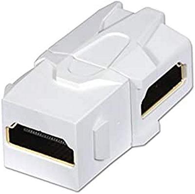 LINDY 60490 HDMI Adapter [1x HDMI-bus - 1x HDMI-bus] Wit Vergulde steekcontacten