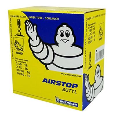 Michelin Binnenband 16-2.50/2.75/80-80/90-80 recht ventiel