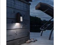 KonstSmide MuurlampPrato Battery Sensor antraciet - 7694-750 - thumbnail