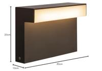 SLV 1003536 L-LINE OUT 30 Staande LED-buitenlamp LED vast ingebouwd 11.5 W Antraciet - thumbnail
