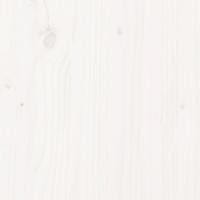 Bedframe zonder matras massief grenenhout wit 135x190 cm - thumbnail