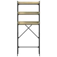 Wasmachinekast 67x25x163 cm bewerkt hout sonoma eikenkleurig - thumbnail