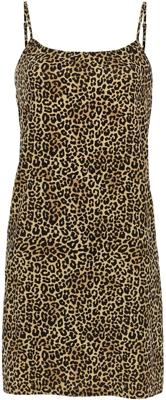 Leopard dames spaghetti nachthemd Ringella