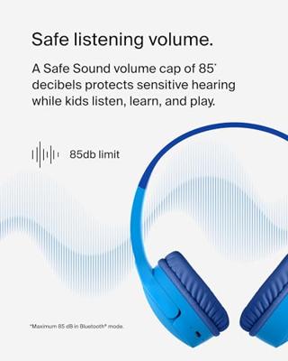 Belkin SOUNDFORM Mini draadloze hoofdtelefoon voor kinderen Belkin SOUNDFORM Mini draadloze hoofdtelefoon voor kinderen