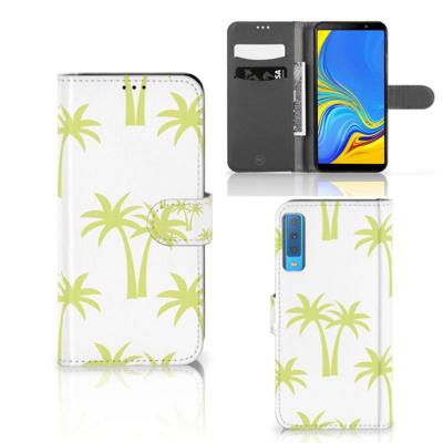Samsung Galaxy A7 (2018) Hoesje Palmtrees