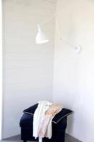 Wandlamp wit verstelbaar &apos;Bazar&apos; By Rydens wandlamp e27 fitting modern - thumbnail