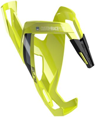 Elite bidonhouder Custom Race Plus 18,4 cm FRP fluogeel/zwart Elite bidonhouder Custom Race Plus 18,4 cm FRP fluogeel/zwart