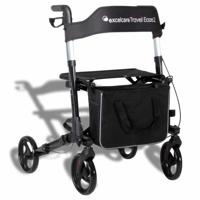 Lichtgewicht rollator Travel Eaze 2 (8 kg) | ExcelCare | Dubbel inklapbaar | Ebony Black | 24300700 - thumbnail