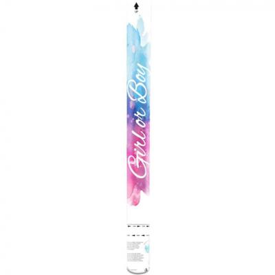 Confetti kanon Gender Reveal Jongen - 57cm