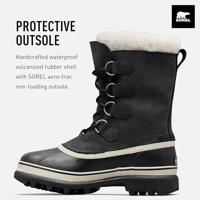 Sorel Caribou™ Wp Sneeuwlaars Dames Black, Stone 7,5 - thumbnail