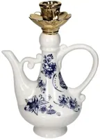 Kersten kandelaar porselein dutch delight theepot 16.5x11x22.5cm blauw - thumbnail