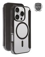 Vivanco MAG PREMIUM Booklet Apple iPhone 16 Pro Zwart Inductieve lading, Zanddicht, Spatwaterdicht, Stofdicht, Stootbestendig - thumbnail