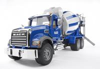 bruder MACK Granite truck met betonmixer modelvoertuig - thumbnail