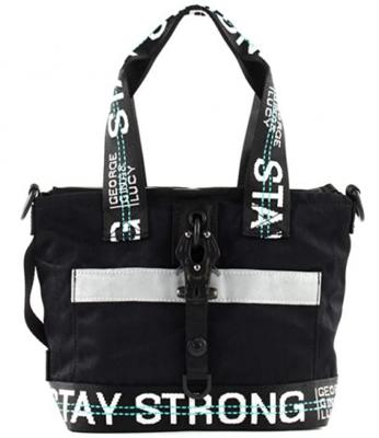 George Gina & Lucy handtas Lil Sty junior 5 liter zwart George Gina & Lucy handtas Lil Sty junior 5 liter zwart