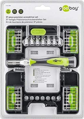 Goobay Schroevendraaierset precisie 37-delig - 6460065