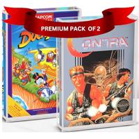EVORETRO displaybox van acryl, ontworpen voor Nintendo NES games, beschermer met uv-bescherming, 4 mm dik beschermhoesje voor retro Nintendo Switch sportspel - thumbnail