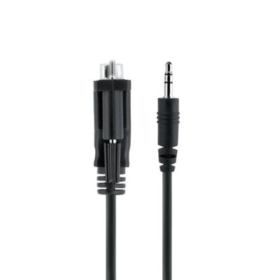StarTech.com 1m DB9 naar 3.5mm Seriële Kabel voor Serial Device Configuratie, RS232 DB9 Male naar Jack Kabel voor Calibratie van Projectors, Digital Signage, TVs via Audio Jack (9M351M-RS232-CABLE)