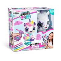 Airbrush Pluche Knuffel Unicorn - thumbnail