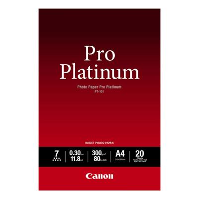 Canon PT-101 A 4, 20 vel Photo Paper Pro Platinum 300 g
