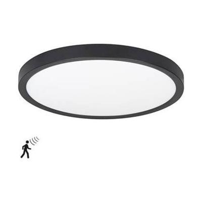 Highlight Plafondlamp Piatto Ø 30,5 cm Sensor zwart