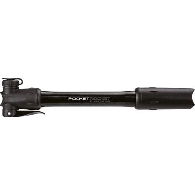 Topeak minipomp pocket rocket, zwart