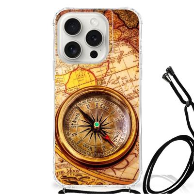 iPhone 15 Pro Telefoonhoesje met valbescherming Kompas iPhone 15 Pro Telefoonhoesje met valbescherming Kompas