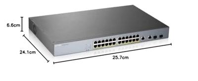 Zyxel GS1350-26HP-EU0101F netwerk-switch Managed L2 Gigabit Ethernet (10/100/1000) Grijs Power over