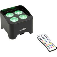 Eurolite 41700611 AKKU Mini UP-4 QCL MK2 DMX LED-lichteffect Aantal LEDs: 4 4 W - thumbnail