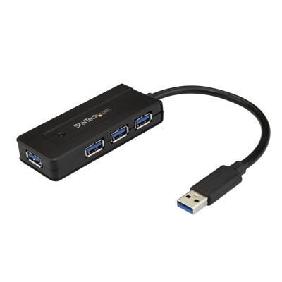 USB-HUB Startech ST4300MINI Zwart