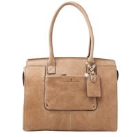 Castelijn & Beerens - Carisma Laptop bag 15,6 + tablet RFID-Beige - thumbnail