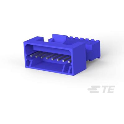 TE Connectivity 3-647002-8 Male header, inbouw (standaard) Inhoud: 1 stuk(s) Bag
