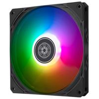 Silverstone SST-AS140B-ARGB koelsysteem voor computers Computer behuizing Ventilator 14 cm Zwart 1 s - thumbnail
