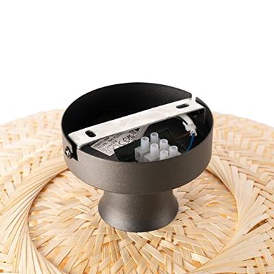 QAZQA Oosterse plafondlamp bamboe 50 cm - Ostrava