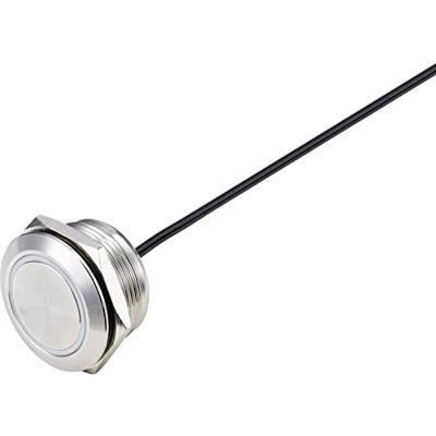 TRU COMPONENTS Druktoets 24 V/DC 50 mA 1x uit/(aan) Moment IP65 1 stuk(s)