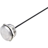 TRU COMPONENTS Druktoets 24 V/DC 50 mA 1x uit/(aan) Moment IP65 1 stuk(s) - thumbnail