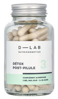 D-Lab Nutricosmetics - D-Lab Detox Post-Pilule 3 Capsules 112 stuk Gerichte behandeling 112 pc - thumbnail
